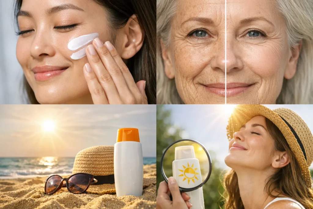 กันแดดช่วยชะลอริ้วรอยได้อย่างไร-ทำไมต้องทา-SPF-ทุกวัน