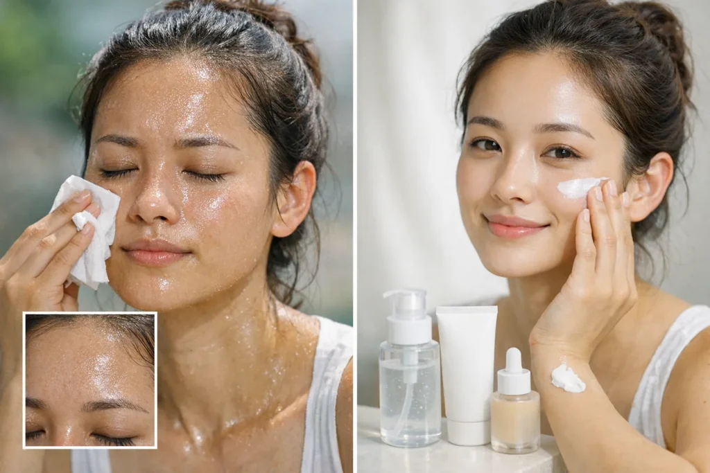 กันแดดทำให้หน้ามันจริงไหม-และควรเลือกสูตรแบบไหนสำหรับผิวมัน