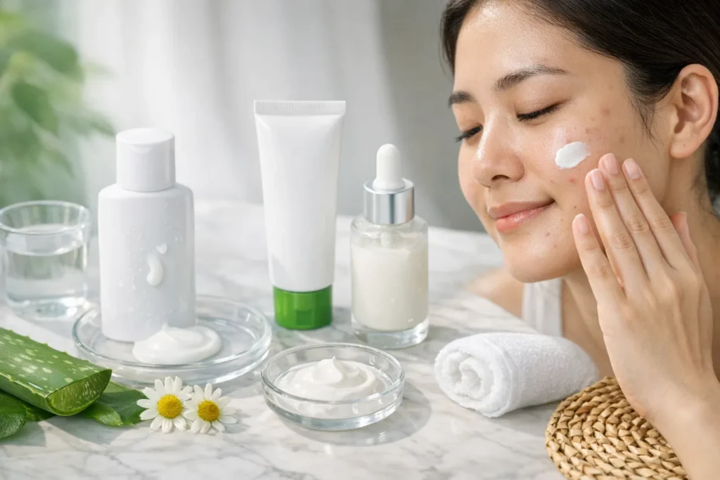 กันแดดสำหรับผิวเป็นสิว-ควรเลือกสูตรแบบไหนให้ไม่อุดตันรูขุมขน