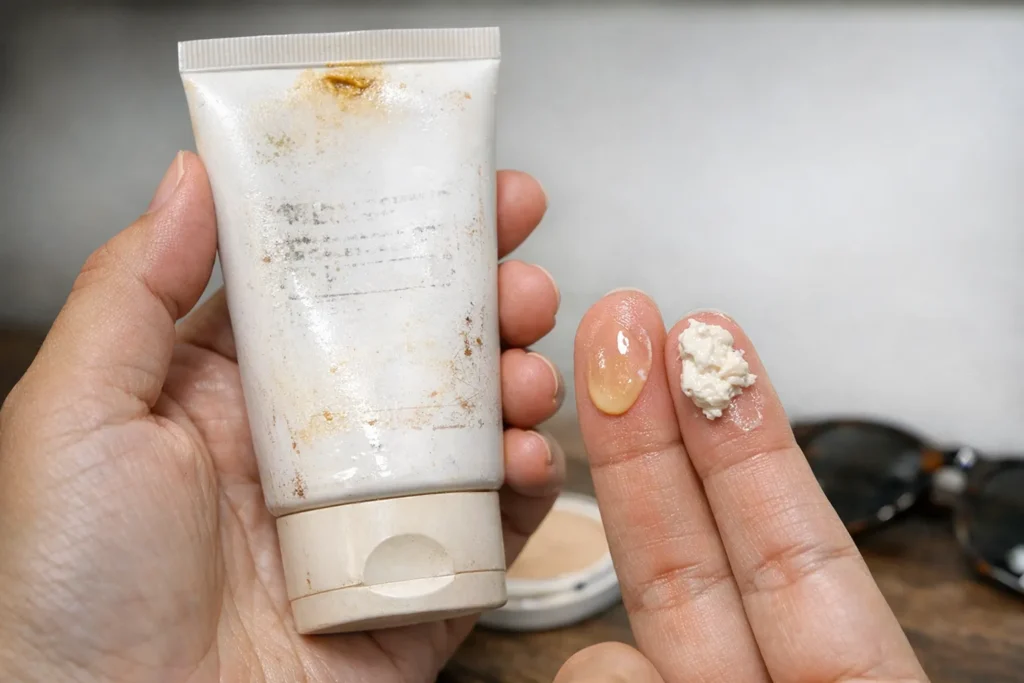 กันแดดเสื่อมหรือยัง-ดูยังไงว่า-SPF-PA-เริ่มหมดประสิทธิภาพ