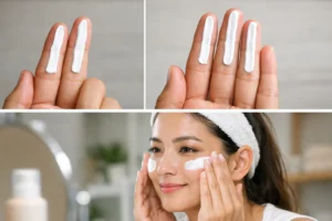 กันแดดต้องทากี่นิ้วถึงพอ-วิธีทาให้ได้-SPF-เต็มประสิทธิภาพ-1 กันแดดต้องทากี่นิ้วถึงพอ-วิธีทาให้ได้-SPF-เต็มประสิทธิภาพ-1